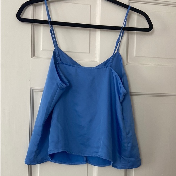 H&M Blue Sleeveless Crop Camisole - Picture 3 of 3